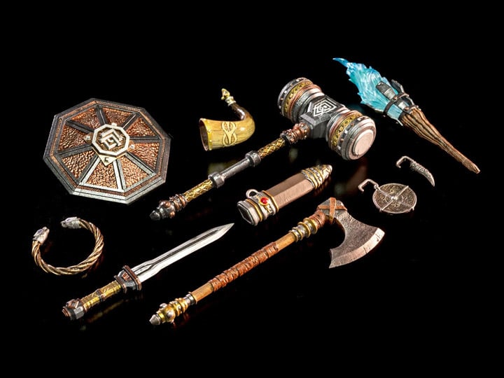 Mythic Legions: Rising Sons Dwarf Weapons Pack 2