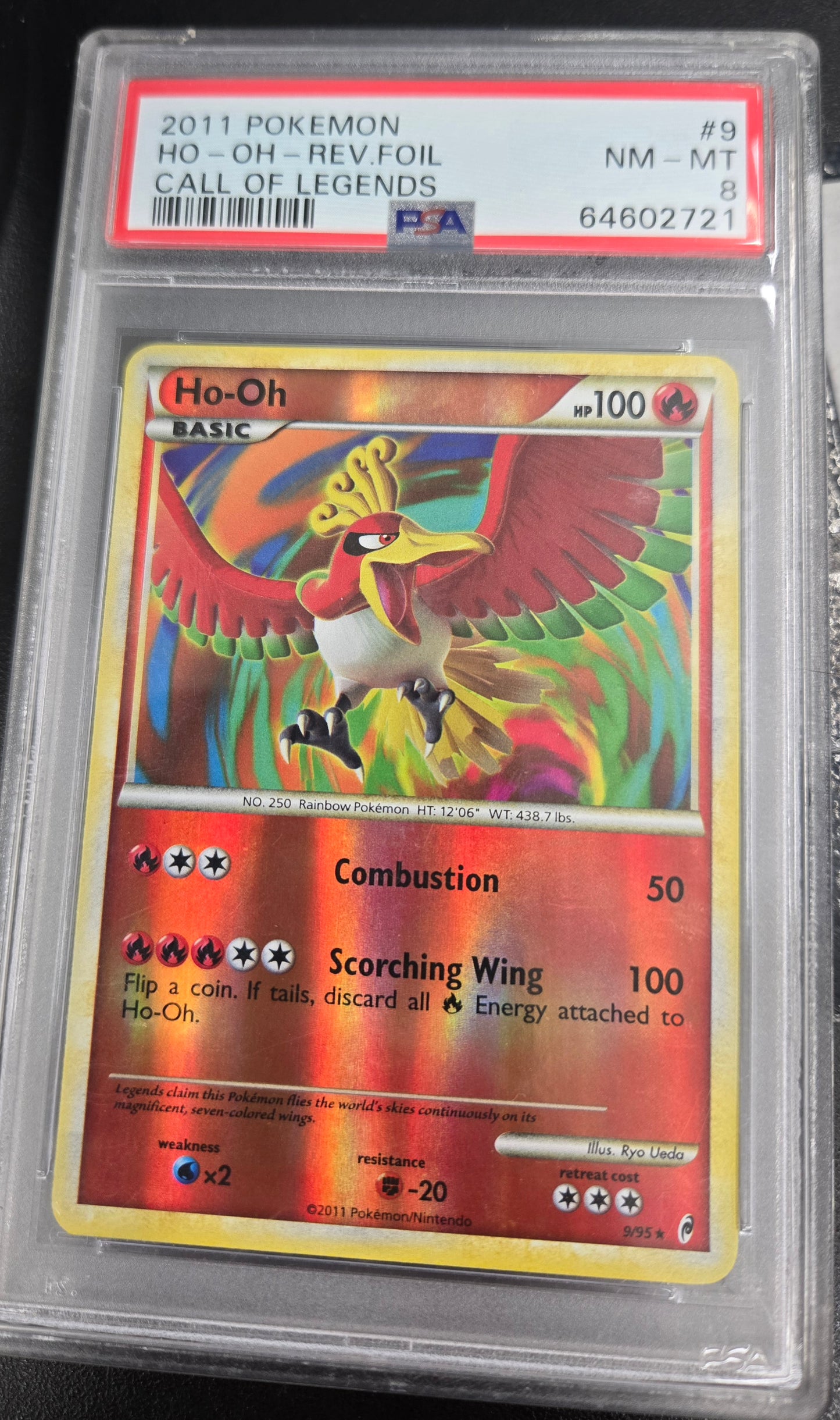 Ho-Oh - Call of Legends graded slab