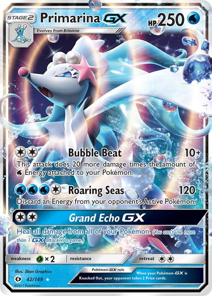 Primarina GX - SM Base Set