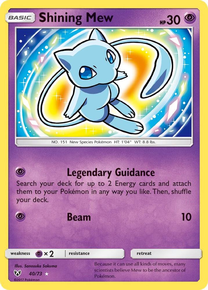 Shining Mew - Shining Legends