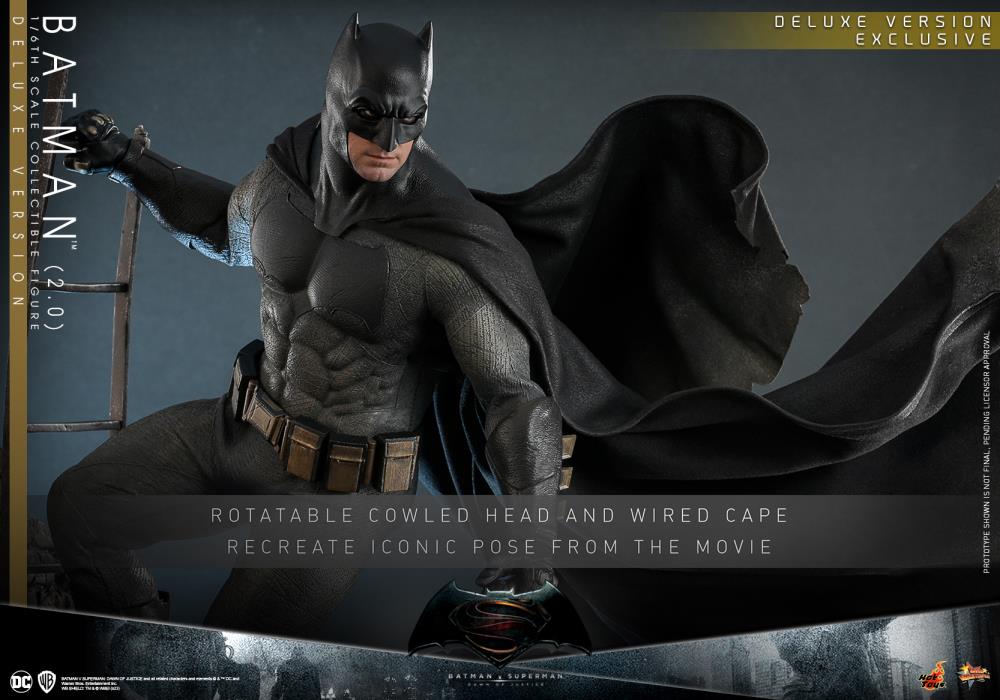 Batman v Superman: Dawn of Justice MMS732 Batman (Ver.2) Deluxe 1/6th Scale Collectible Figure