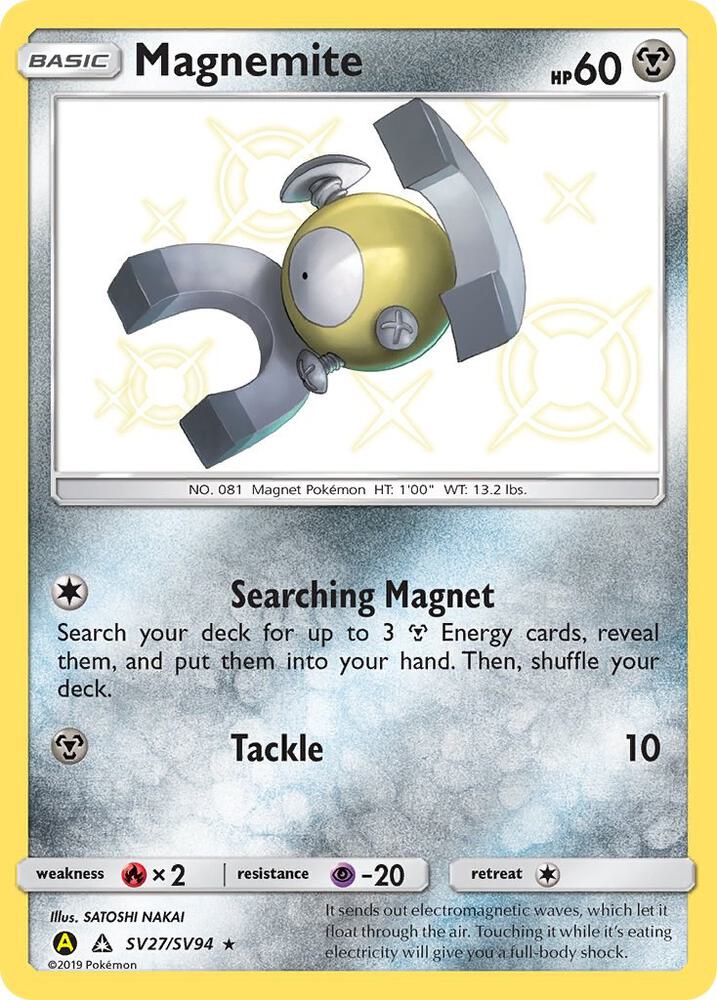 Magnemite - Hidden Fates: Shiny Vault