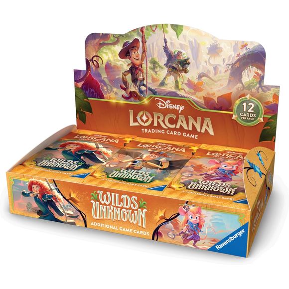 Disney Lorcana: Wilds Unknown Booster Display