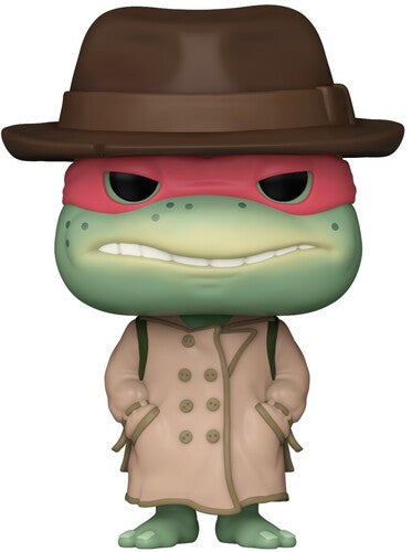 FUNKO POP! Movies: Teenage Mutant Ninja Turtles 1990 S2 - Raphael w/ Coat & Hat (TMNT)