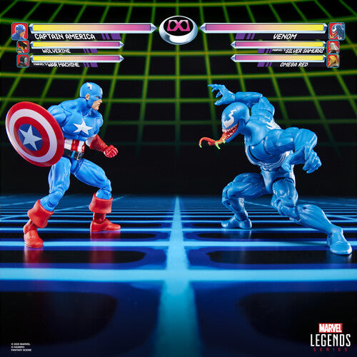 Hasbro Collectibles - Gamerverse - Marvel Legends - Captain America vs Venom Action Figure 2-Pack