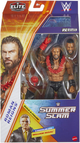 Mattel Collectible - WWE Elite Collection 6" Summerslam Roman Reigns Action Figure with William Regal Build-A-Figure Part (Copy)