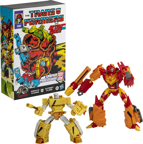 Hasbro Collectibles - Transformers - Generations Comic Edition Autobot Flame & Emirate Xaaron