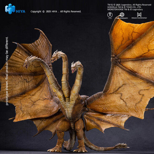 Hiya - Godzilla King of the Monsters - Exquisite Basic - 10" King Ghidorah Action Figure