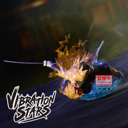 Banpresto - Demon Slayer: Kimetsu no Yaiba - Vibration Stars Plus - Zenitsu Agatsuma Statue