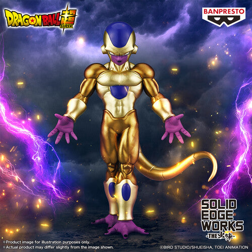 Banpresto - Dragon Ball Super - Solid Edge Works - Golden Frieza Statue