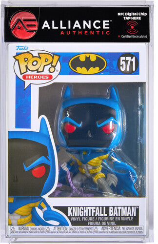 Funko POP! Heroes: DC Dark Multiverse Thru Years - Knightfall Batman, 90's - Alliance Authentic Encapsulated