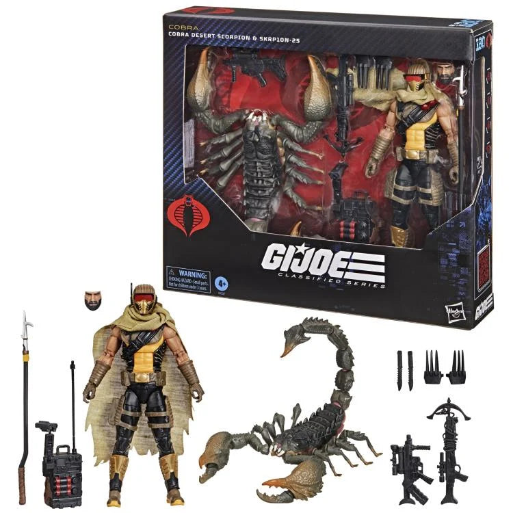 G.I. Joe Classified Series #180 Cobra Desert Scorpion & SKRP10N-25