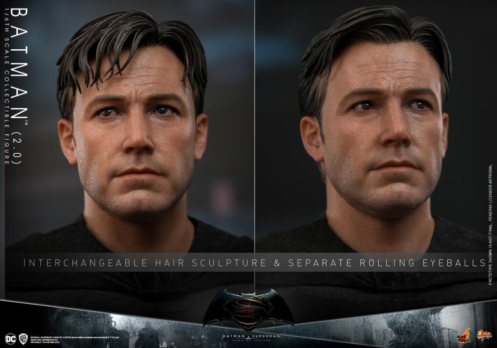 Batman v Superman: Dawn of Justice MMS732 Batman (Ver.2) Deluxe 1/6th Scale Collectible Figure