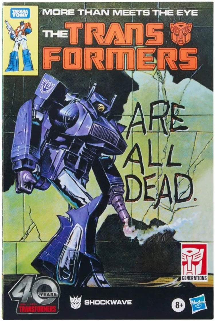 Transformers Generations Comic Edition Shockwave Action Figure