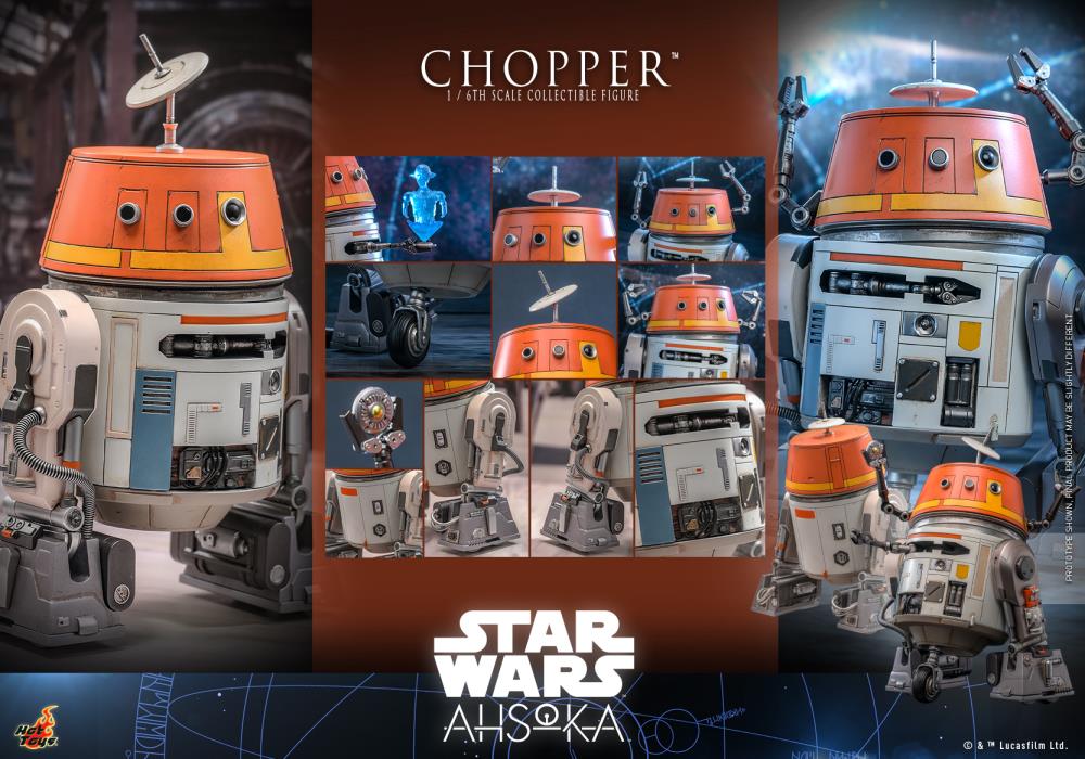 Star Wars: Ahsoka TMS112 Chopper 1/6th Scale Collectible Figure