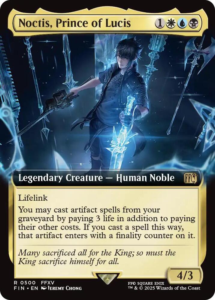 Noctis, Prince of Lucis (Extended Art) - FINAL FANTASY