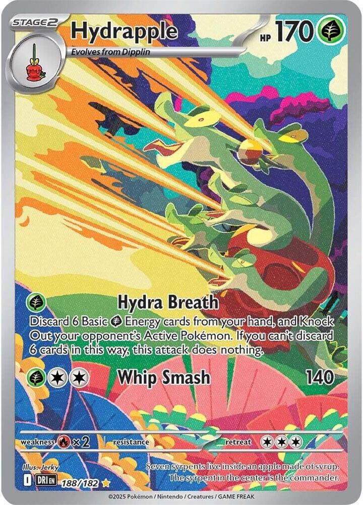 Hydrapple - 188/182 - SV10: Destined Rivals