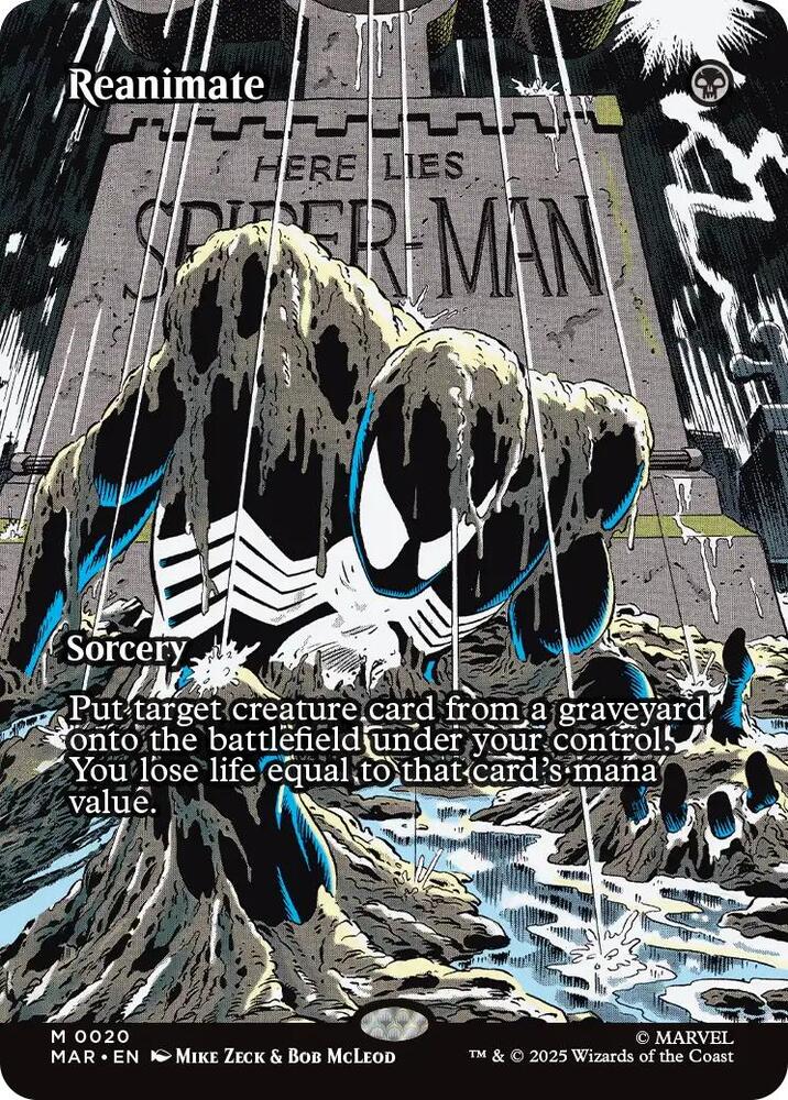 Reanimate (Borderless) - Marvel Universe Eternal-Legal