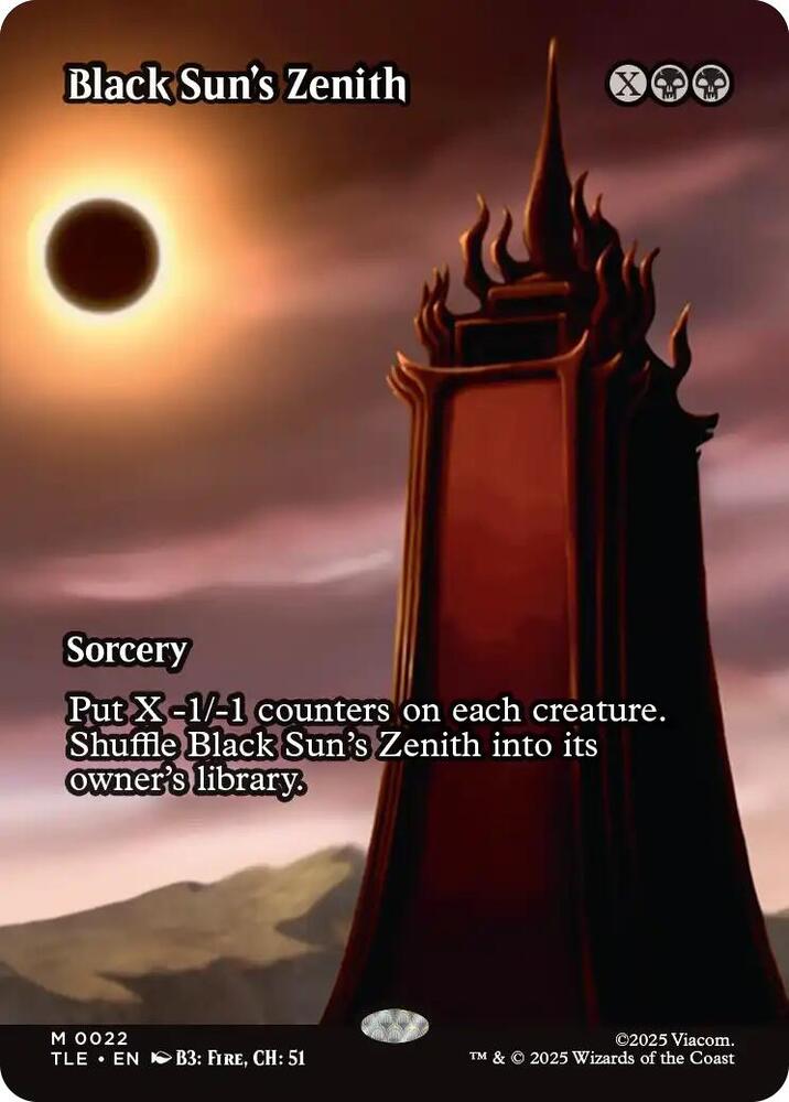 Black Sun's Zenith (Borderless) - Avatar: The Last Airbender: Eternal-Legal