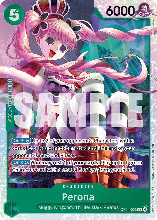 Perona - OP14-033 - The Azure Sea's Seven