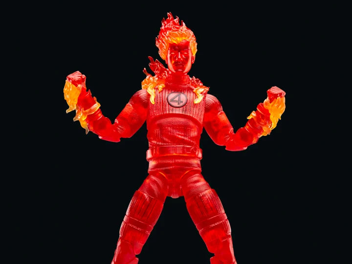 The Fantastic Four: First Steps Marvel Legends Human Torch Action Figure