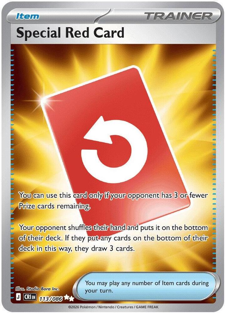 Special Red Card - 113/086 - ME04: Chaos Rising