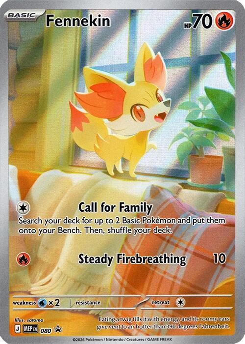 Fennekin - 080 - ME: Mega Evolution Promo