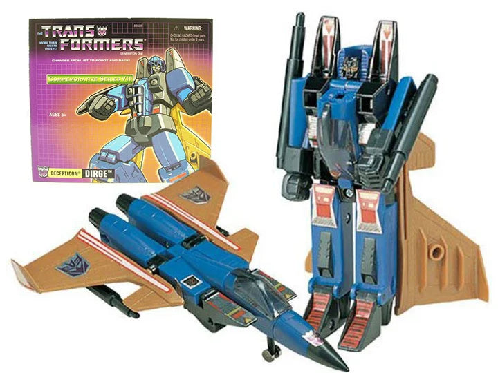 Transformers Commemorative Series VII Classic G1 Reissue DIRGE