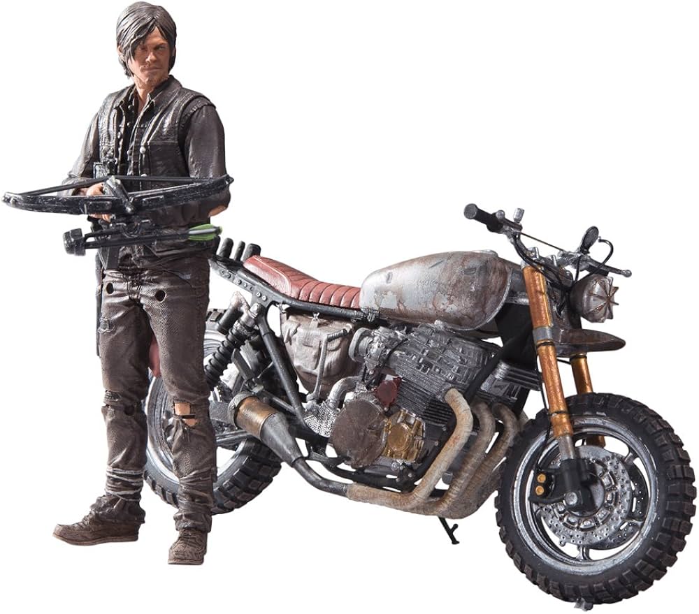 McFarlane Toys The Walking Dead TV Daryl Dixon with New Bike Deluxe Box Set