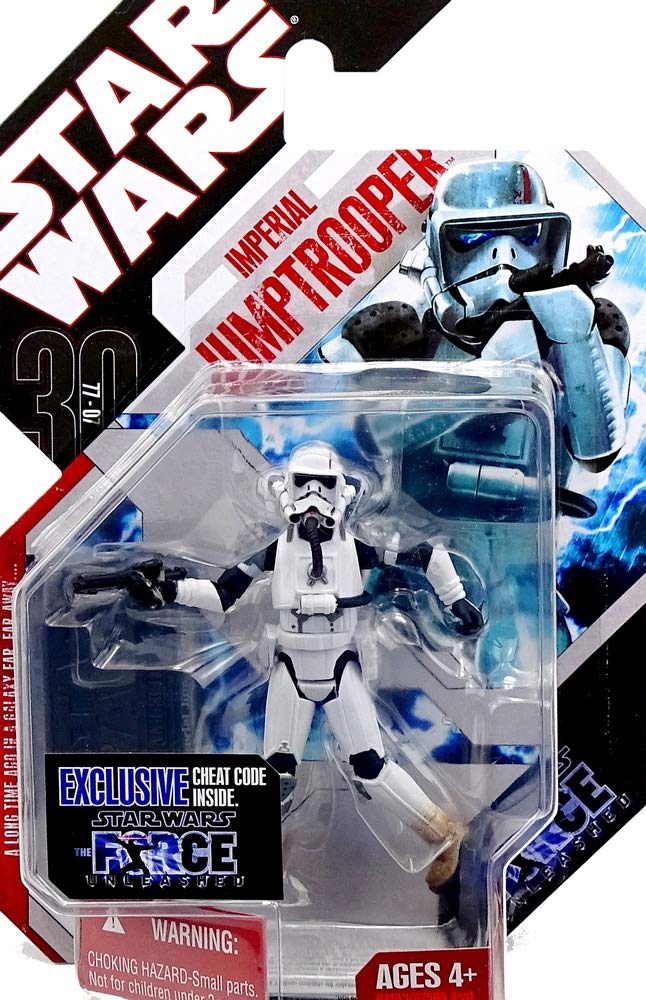 Hasbro Star Wars Basic Figure Force Unleashed Imperial Jumptrooper