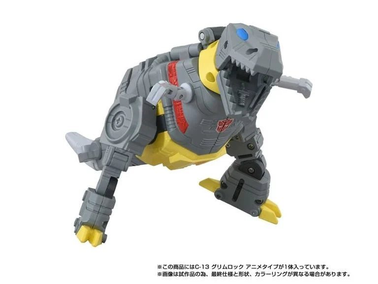 Transformers Missing Link C-13 Grimlock (Anime Color Ver.) Action Figure