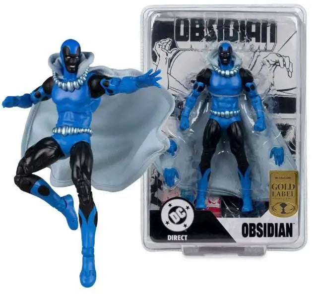 McFarlane Toys DC Multiverse Page Punchers Gold Label Infinity Inc Obsidian