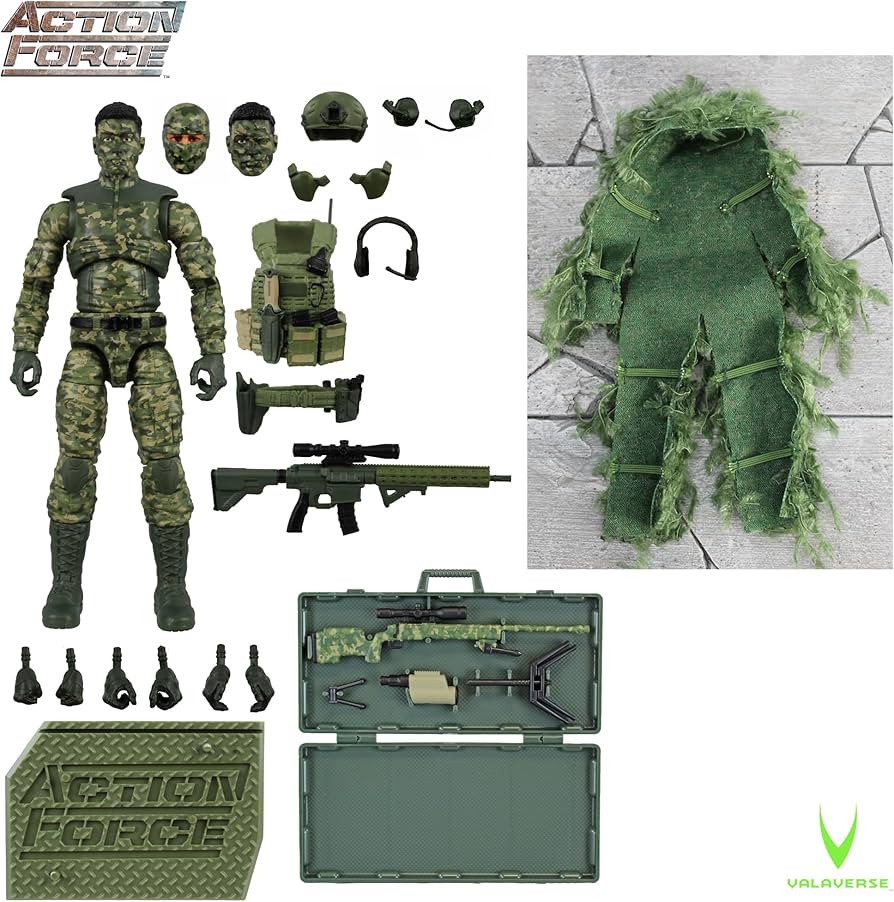 Valaverse Action Force Series 4: Blowback (Deluxe Sniper Kit)