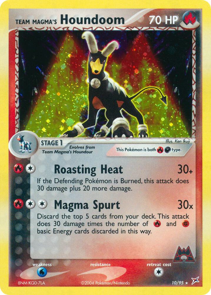 Team Magma's Houndoom - 10/95 - Team Magma vs Team Aqua