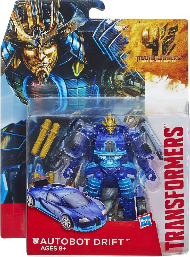 Transformers Age of Extinction Generations Deluxe Class Autobot Drift Figure