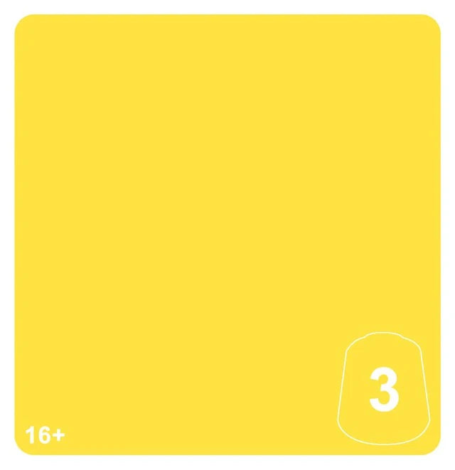 Warhammer Pro Tone: Megaboss Yellow 3 (12ml)