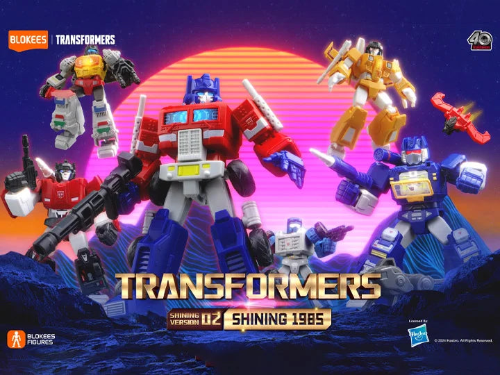 Transformers G1 Shining Version Vol.2 Shining 1985 Box of 6 Random Limited Edition Model Kits