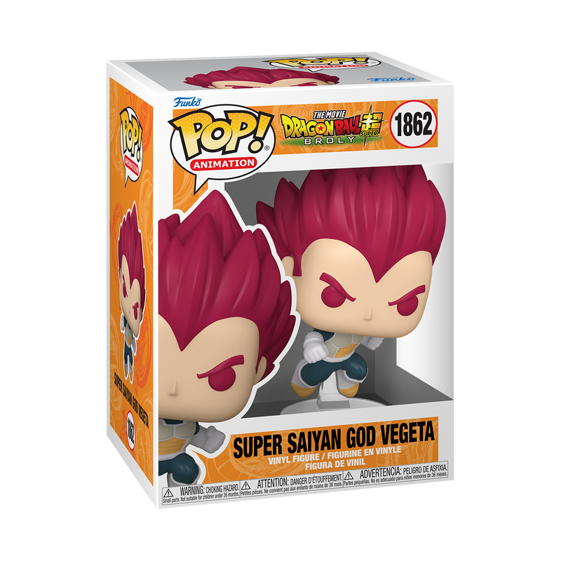 FUNKO POP! Super Saiyan God Vegeta