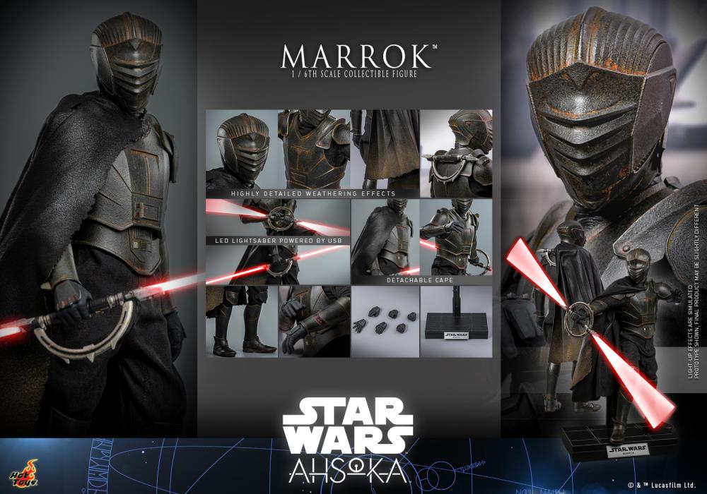 Marrok Sixth Scale Figure - Ahsoka - Star Wars (Hot Toys)