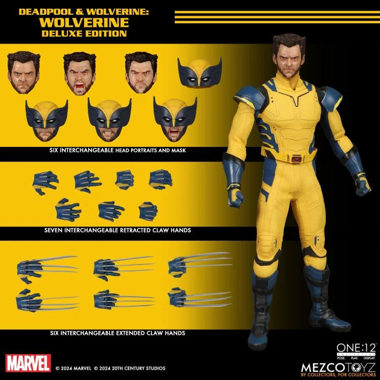 Deadpool & Wolverine One:12 Collective Wolverine (Deluxe Edition) Action Figure