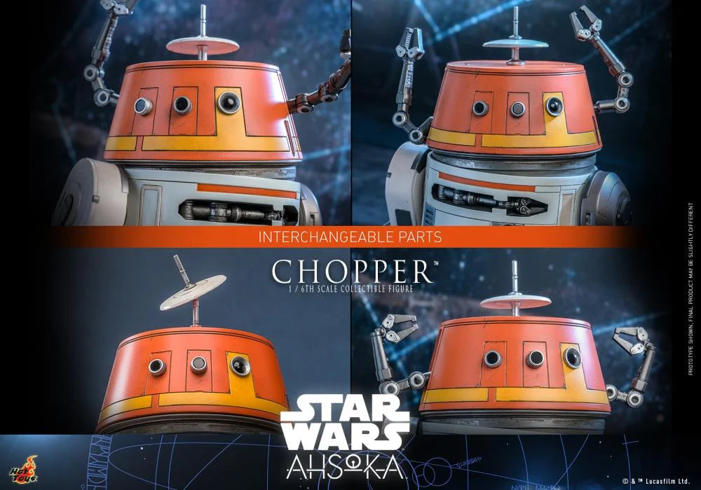 Star Wars: Ahsoka TMS112 Chopper 1/6th Scale Collectible Figure