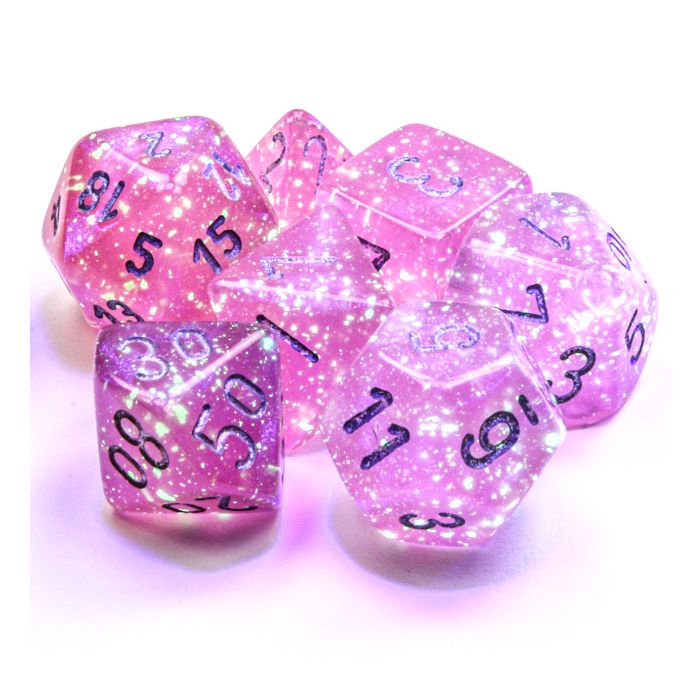7-Set Cube Borealis Luminary Pink with Silver