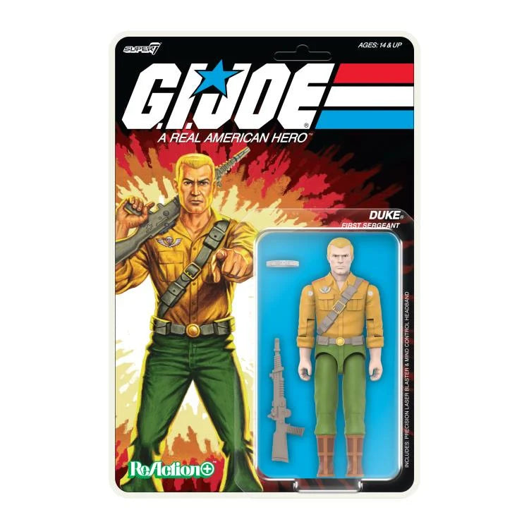 G.I. Joe ReAction+ Duke (Cartoon) Action Figure