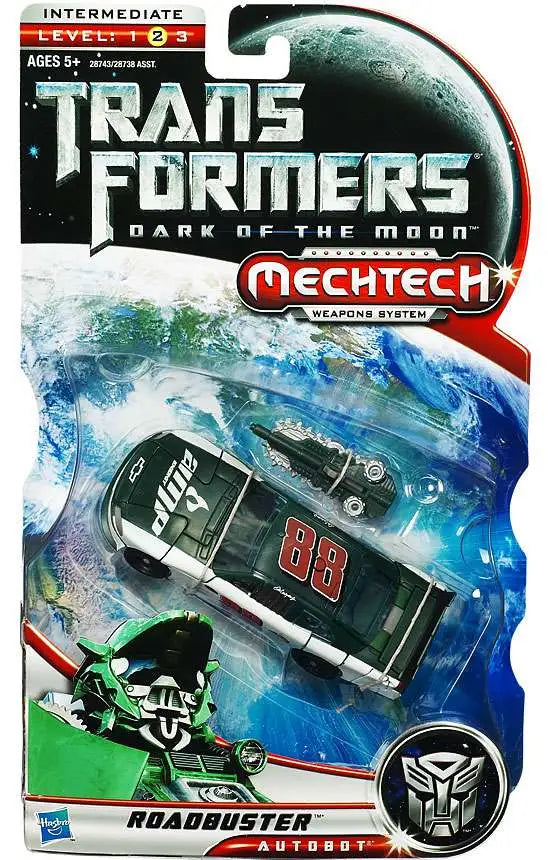 Transformers Dark of the Moon Mechtech Roadbuster Deluxe Action Figure