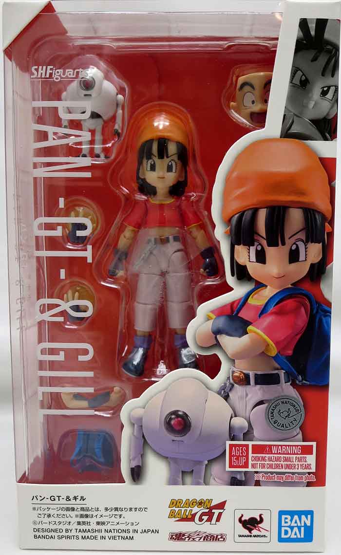 Bandai Tamashii Web S.H.Figuarts Dragonball GT Pan GT & Gill