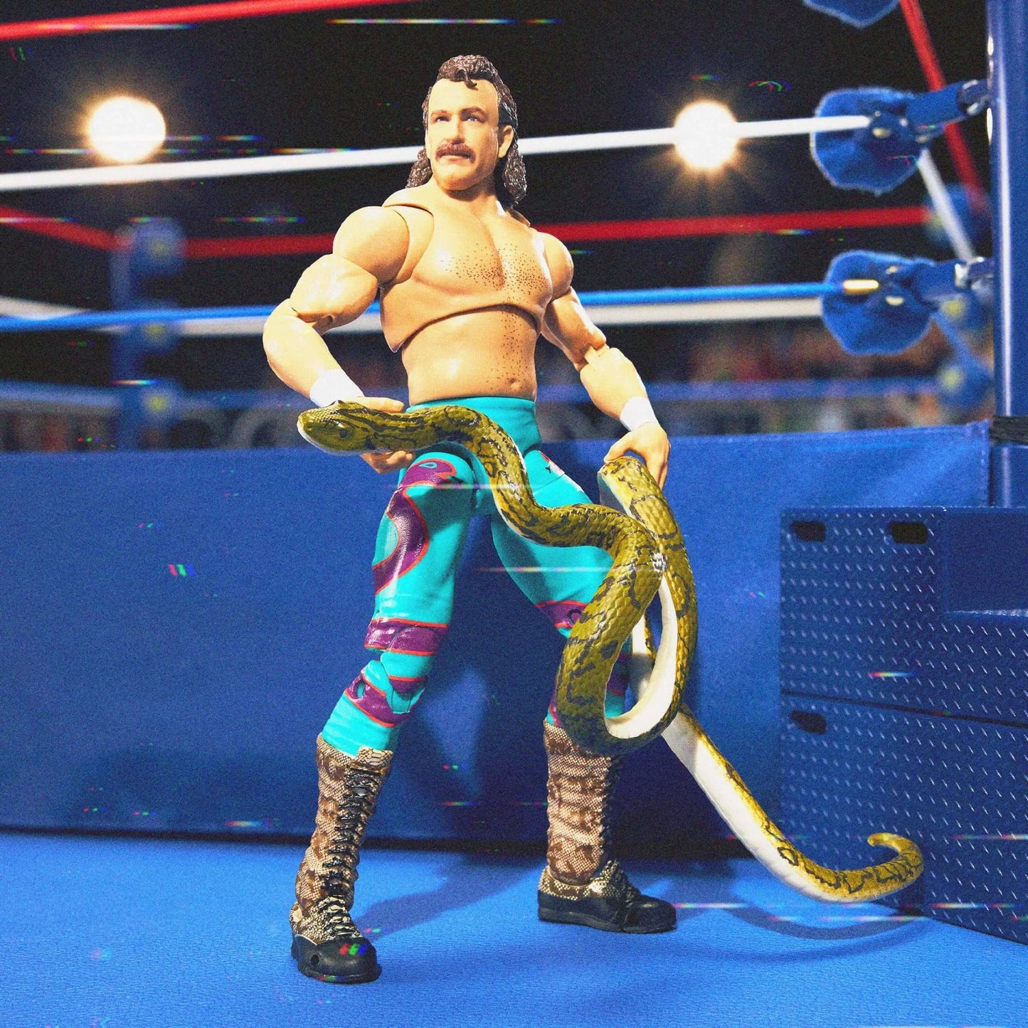 WWE Mattel Ultimate Edition Coliseum Collection Jake The Snake Roberts