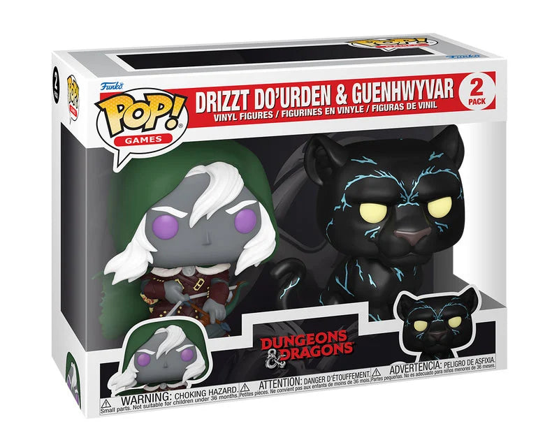 FUNKO POP! Dungeons & Dragons - Drizzt Do'Urden & Guenhwyvar