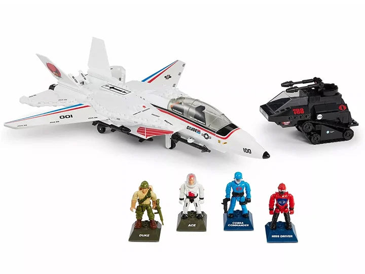 G.I. Joe Mega Bloks Skystriker XP-14F vs. Cobra H.I.S.S. Collector Building Set