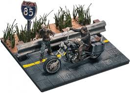 McFarlane Toys Building Sets -The Walking Dead TV Daryl Dixon with Chopper