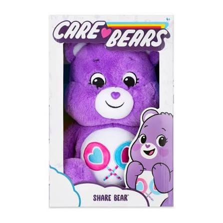 Basic Fun 2020 Care Bears 14" Plush Share Bear